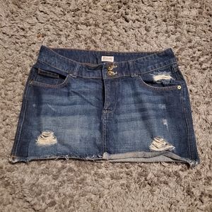 Mossimo Supply Co. Womens Jean Skirt